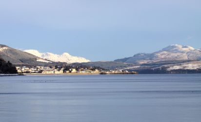 Dunoon Winter 2009
West Bay from Innellan.
Keywords: Dunoon