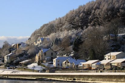 Innellan Winter 2009
Taken from the shore line at Cluniter point.
Keywords: Innellan.